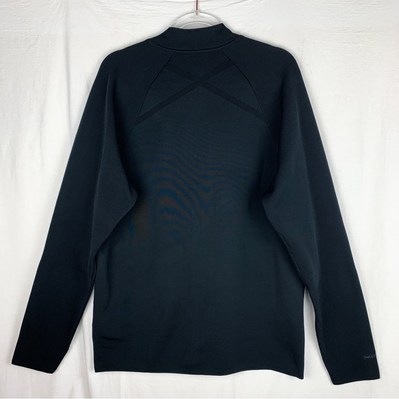 Adidas Golf ADICROSS PRIMEKNIT Bomber Black Jacket Zip Front size M - Picture 4 of 9